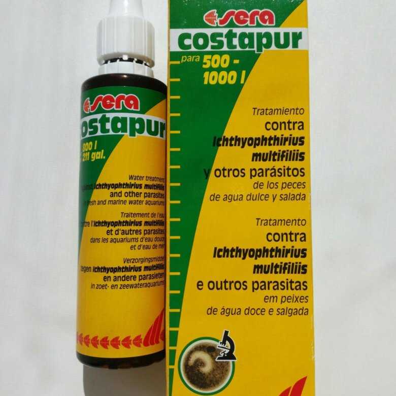 Костапур (sera costapur): инструкция по применению, правила лечения и дозировка лекарства для аквариумных рыб